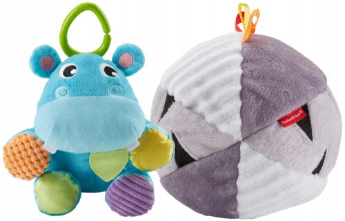 Babakocsi, kiságy játék - Fisher Price plüss hipcio golyó 2in1 gfc35