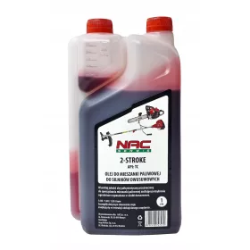   Fűnyíró olaj - Olaj 2T üzemanyag -keverékhez NAC adagolóval