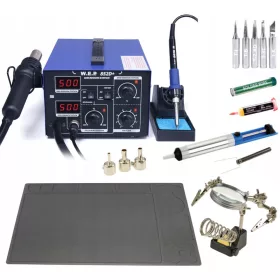   2 az 1-ben forrasztópáka (meleg levegő és hegy) Hotair 700 W