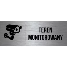 PLATE WC WC alumínium piktogram