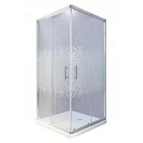 Gutta R-501 zuhanykabin tolóajtókkal 90 x 90 cm