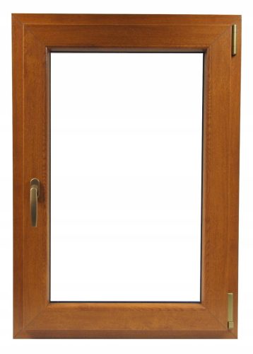 Ablak - PVC ablak 50 x 60/500 x 600 RU 2 x arany tölgy