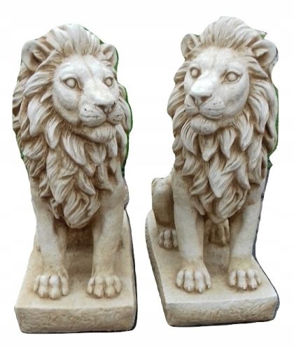  Figurák Kerti Figurák Lions PÁR Kerti állatok