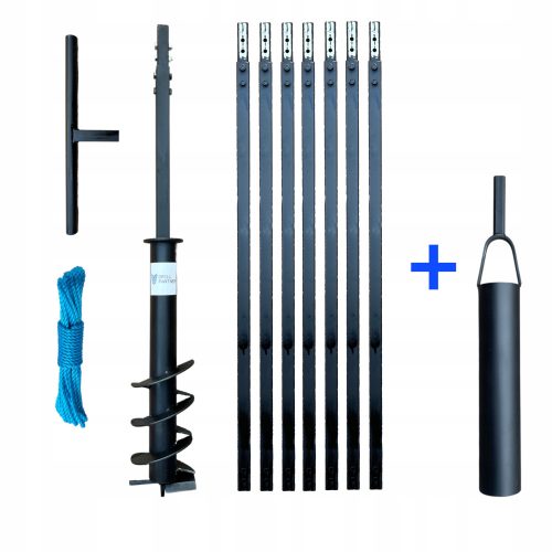 Kézi kútfúró berendezés 145mm 8m + SZLAMÓWKA 90