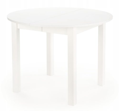 Összecsukható kerekasztal st44m 102-142x102 fehér