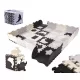  Ikonka KX6268 fekete-szürke-ekrü hab puzzle, 36 db