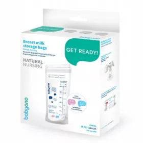   Élelmiszertáskák babáknak - Babyono élelmiszer táskák mutatóval, 20 db