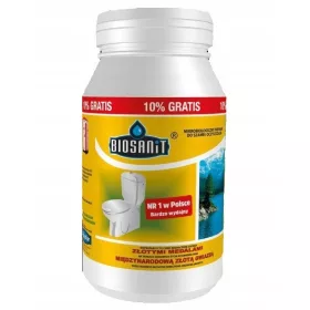    BAKTÉRIA BIOSANIT KÉSZÍTMÉNY SZÜTŐTARTÁLYOKHOZ ÉS SZENNYVÍZKEZELÉSEKHEZ KÜZDELI SZAGOKAT 1 KG