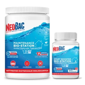   Szennyvíztisztító - NeoBac por szeptikus tartályokhoz 1,2 kg