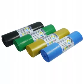   Szemeteszsákok - Szemetes zsákok 240L-es szemétválogatáshoz 4x10 db