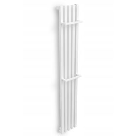    Lávavizes fürdőszobai radiátor 392 W 240 x 1500 mm fehér, fekete, szürke