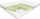  Hilding TENCEL NEW habszivacs matrac 90 x 200 x 21 cm H2, H3, H4