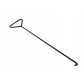    Kovácsolt horog és kulcs szeptikus tartályok aknák nyitásához