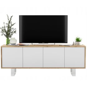  Ipari RTV szekrény és komód Loft Wotan White Matt