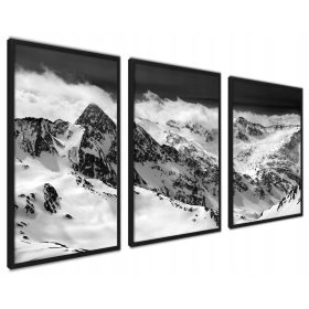   Falfestészet - Mega szett Mountain Nature kerettel, nagy 50X70