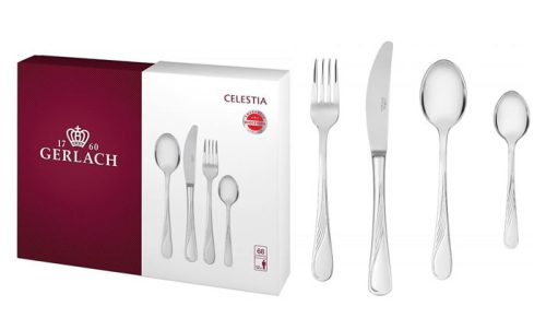 Evőeszköz készlet - Gerlach Mod 04a Celestia Box 68 EL Free