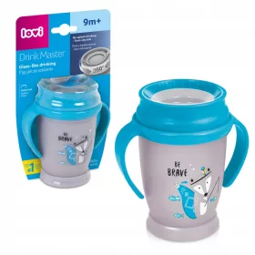   Bögre, üveg csecsemőnek - Lovi bögre nem -Spill 360 Junior 250 ml 12+ fogantyúk