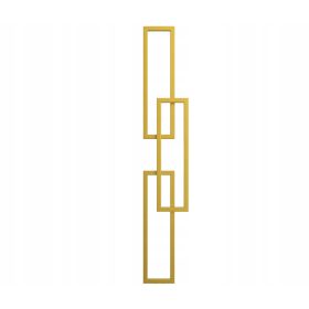   Discoverdom vizes fürdőszobai radiátor 411 W 300 x 1710 mm arany