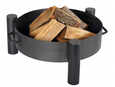  Kerti tűzgödör kerek 80 cm Grill Tábortűz