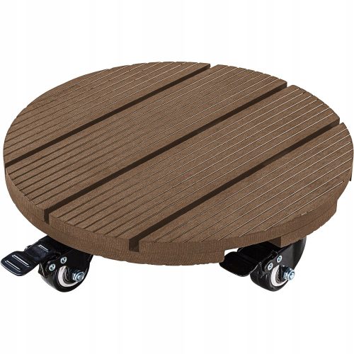  Stilista 30050238 virágcserép állvány, fa, 30 cm
