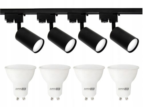 Sznoproprodod márka 2M + 4x GU10 LED fényszórók 10W
