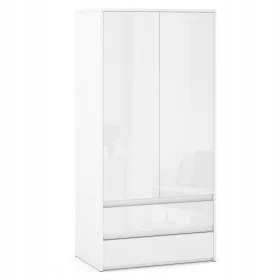 Szekrény szekrény 90 cm 2d2sz White High Glos