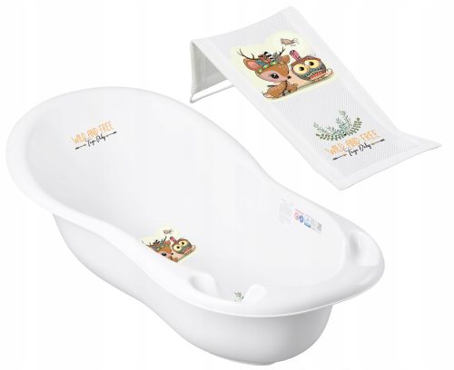 Baba fürdőkád - Kádos fürdőkád 102cm -es fedélzeti tega jelonek szett