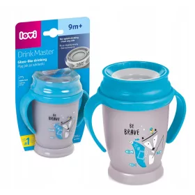   Bögre, üveg csecsemőnek - Lovi bögre 360 nem -spill 250 ml indiai nyár +9m