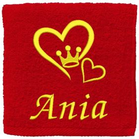   Törölköző szett - VASTAG TÖRÖLköző NÉVHÍMZÉSSEL 70x140cm AJÁNDÉK