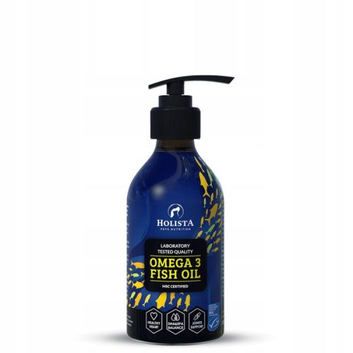 Vitaminok macskáknak - Holista omega3 IL 250 ml halolaj omega folyadékban