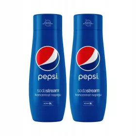   Szirup telítőhöz - Szirup -koncentrátum a Water Sodastream Pepsi 2x440ml számára