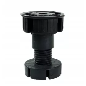 100x láb bútor láb 6 cm fekete 100 kg