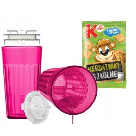    Reflo Törhetetlen pohár inni tanuláshoz betéttel + Kubuś vajas keksz 30 g