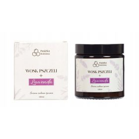   Gyertya - Hagyományos méhviasz gyertya Levendula Apiary Zen 1 db.