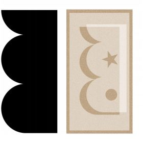   Stencil festéshez - Állattérkép -oktatási poszter gyermekek számára 30x40