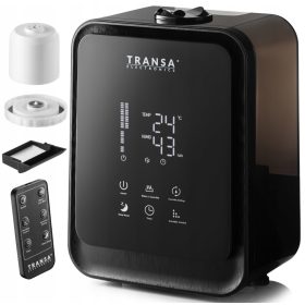    Ionizáló, ultrahangos párásító Transa Electronics AquaMist 40 W 4,5 l fekete