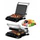 Elektromos grillsütő - Kontakt elektromos grill MPM MGR-11M ezüst/szürke 2000 W