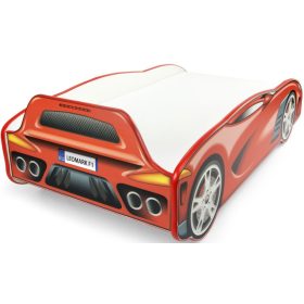   Egyszemélyes ágy gyerekeknek - Ágy gyermekeknek 140x70cm sportkocsi matrac+keret