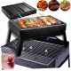 Faszenes grill - Grill & Chill faszén grill 35 x 28 cm