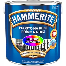   Korróziógátló akrilfesték, bútorra, fémre Hammerite 0,7 l