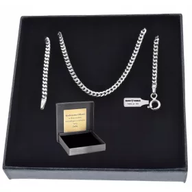  925 EZÜST LÁNC, 2,4 MM. + VÉSZ