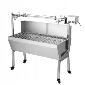  SZÉN GRILL NYÁRS ROZSDAMENTES ACÉL 870mm