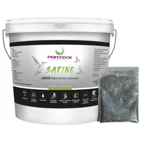 Ponteck Mineral Satine dísz- és védőlakk 5 l, színtelen