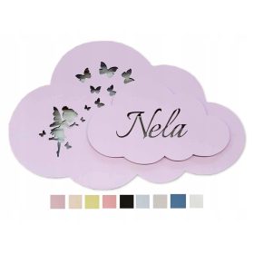   Gyermek éjszakai lámpa - LED -es éjjeli lámpa felhő tündér pillangó neve 3