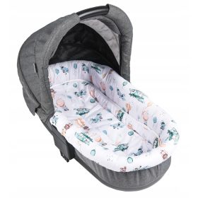    Betét a gondolához a Camicco CAM120 matraccal, szürke pandákkal