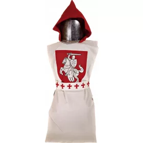 Fiú jelmez - Knight sisakja körömmel egy kis lovaghoz