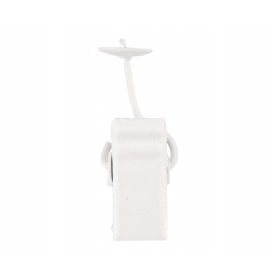   Tartozék függönyrúdhoz - Fém béka PVC sínhez - 100 db.