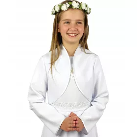 Elsőáldozási boleró, poliészter, 152-es méret