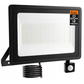   Kerti halogén - LED fényszóró vékony 100W Halogen 4000K érzékelő