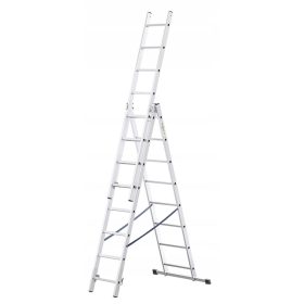 Drabest létra 4,97 m alumínium 3 x 8 150 kg-ig